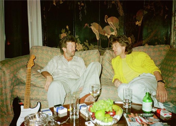 The Rolling Stones - Eric Clapton & Mick Jagger