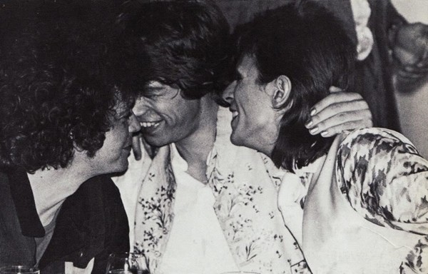 Lou Reed , Mick Jagger & David Bowie