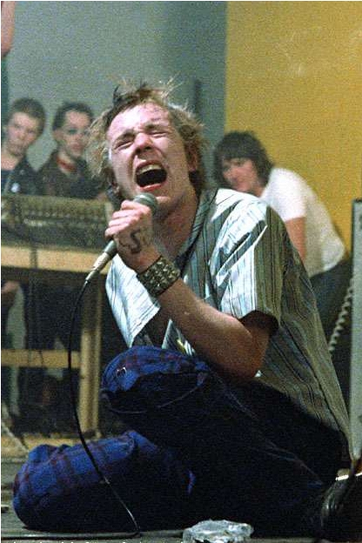 Sex Pistols Johnny Rotten 77 